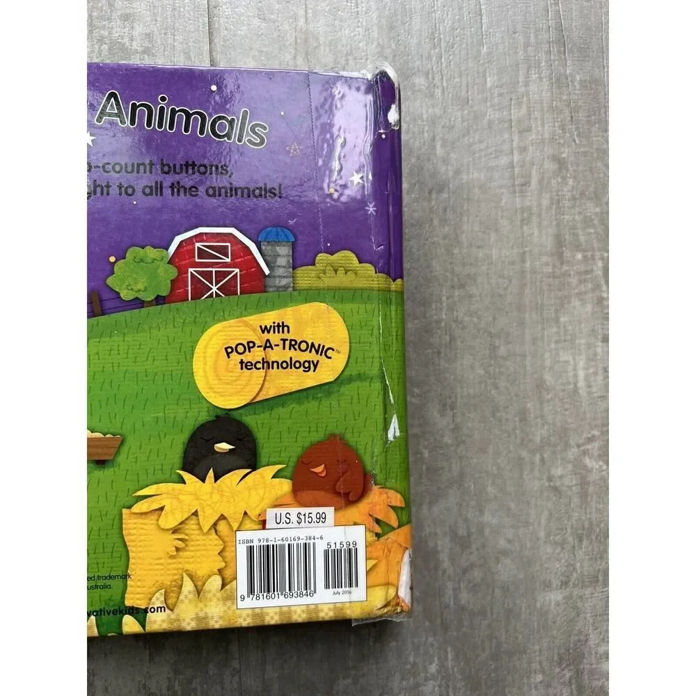 Goodnight, Animals (Poke-a-dot!) - Board book Innovative Kids Interactive Play